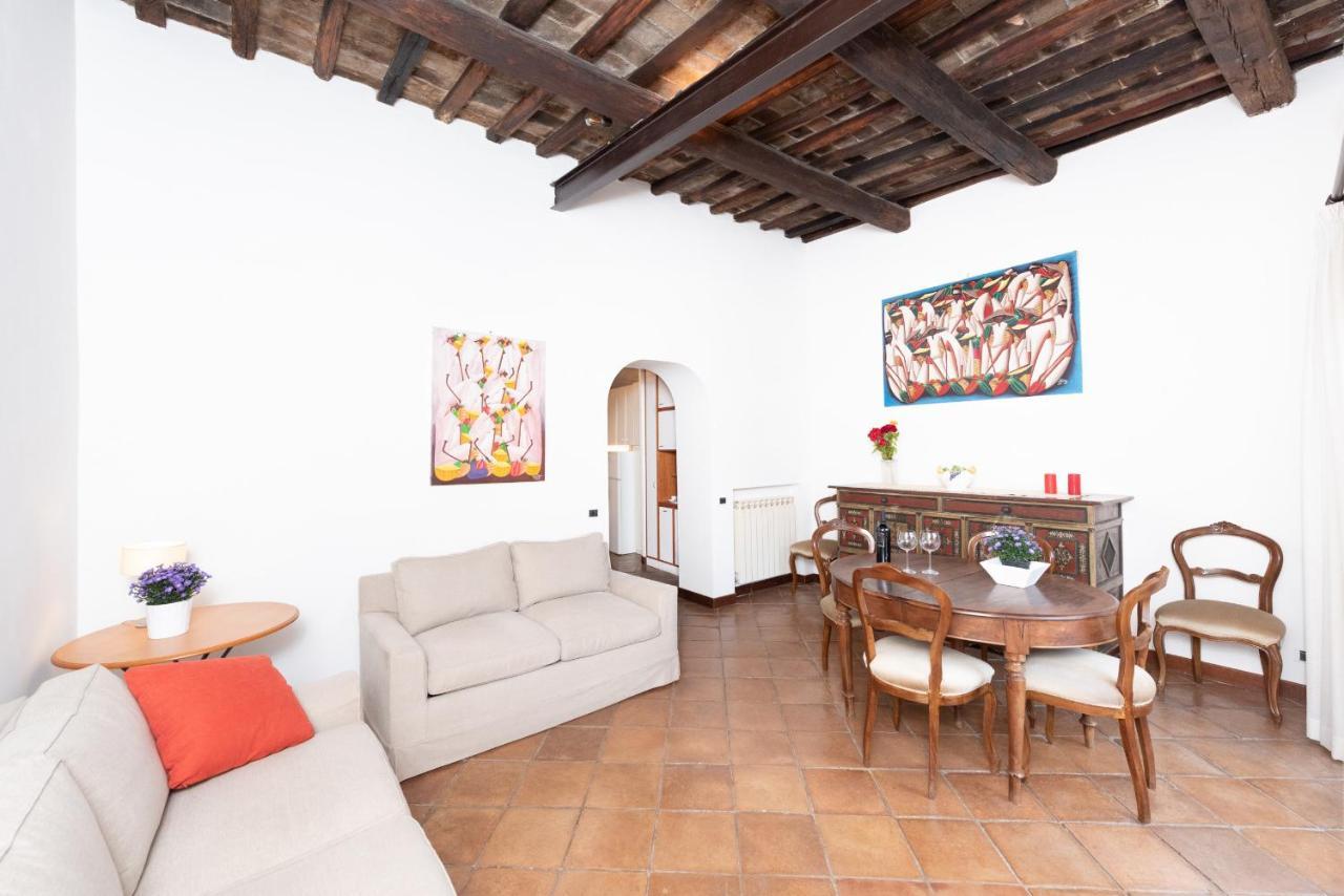 Stunning Campo De Fiori Apartment With Terrace Roma Exterior foto